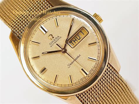 omega seamaster gold 1970|omega seamaster 1970s models.